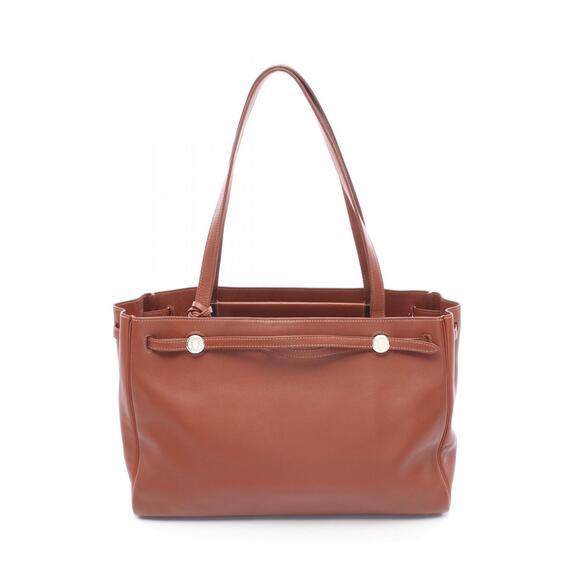 Hermes Cabana Tote Bag Veau Gulliver Brown